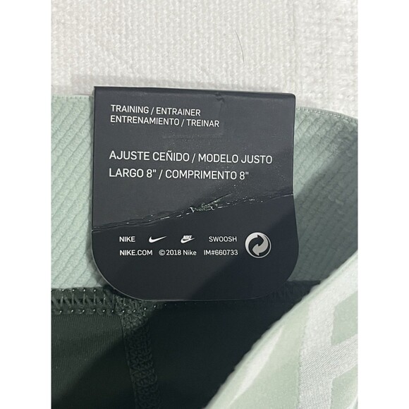 Nike Shorts Womens Compression Dri-Fit Pro Stretch Training Long Size M NEW - Picture 4 of 4